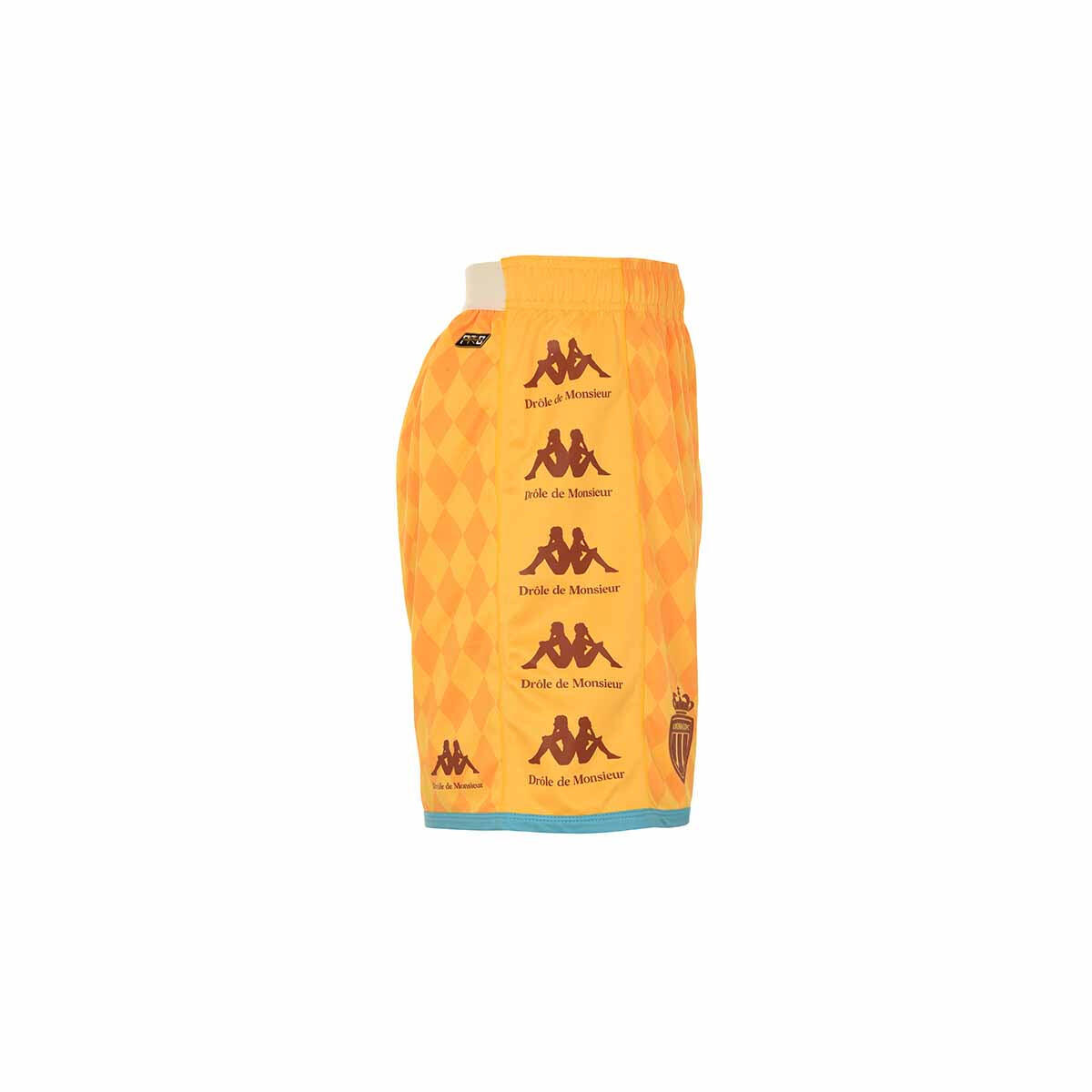 Short Kombat Drôle de Monsieur x ASM homme AS Monaco 23/24 2/4