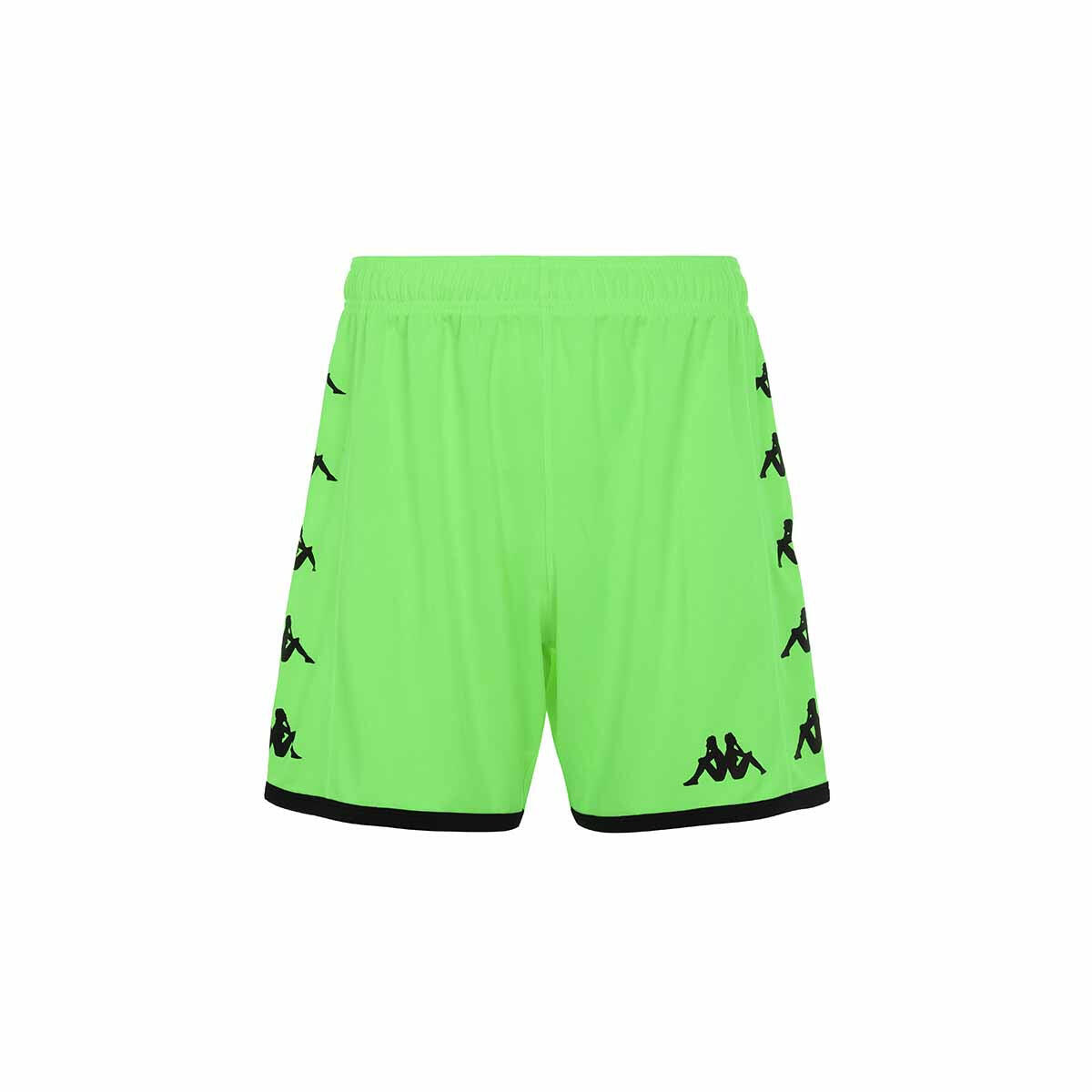 Kappa - Short Football Homme Kombat Ryder Gk Vert - Short - Noir|vert - 56 3xl - Decathlon