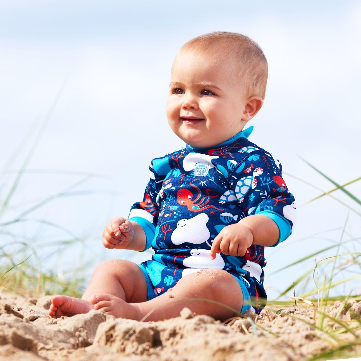 Splash About Happy Nappy Wetsuit, Under The Sea 3/4