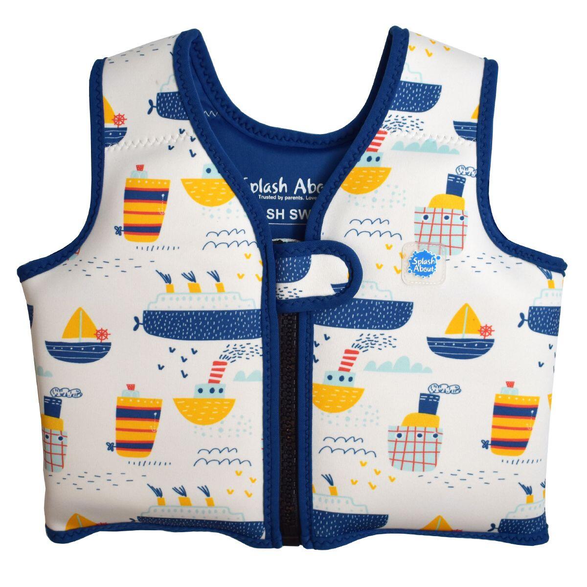 SPLASH ABOUT Splash About Go Splash Swim Vest, Tug Boats