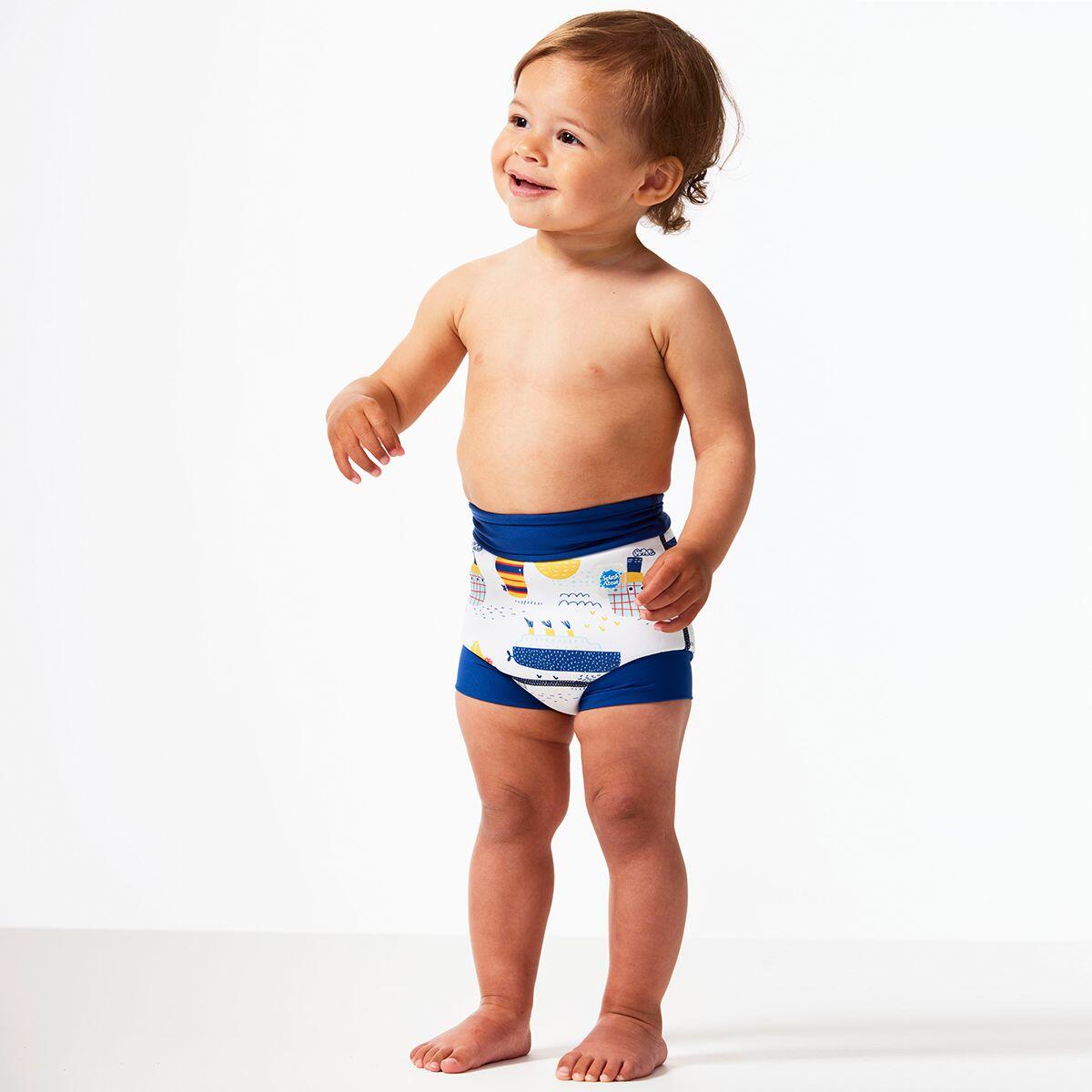 Splash About Happy Nappy Reusable Swim Nappy, Tug Boats 7/7