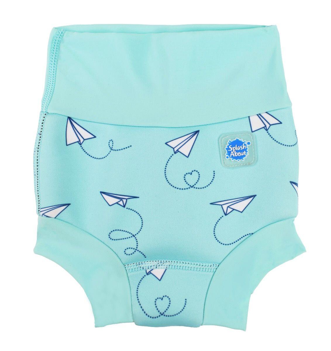 SPLASH ABOUT Splash About  Happy Nappy Reusable Swim Nappy, Paper Planes