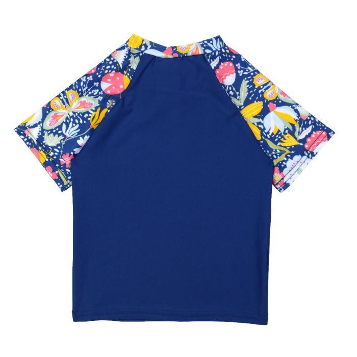 Splash About Kids Short Sleeve Rash Top, Garden Delight 2/4