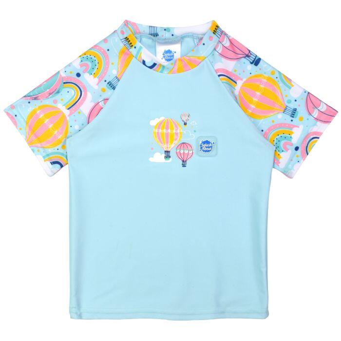 SPLASH ABOUT Splash About Kids Short Sleeve Rash Top, Up & Away