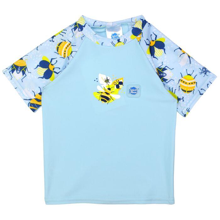 SPLASH ABOUT Splash About Kids Short Sleeve Rash Top, Bugs Life