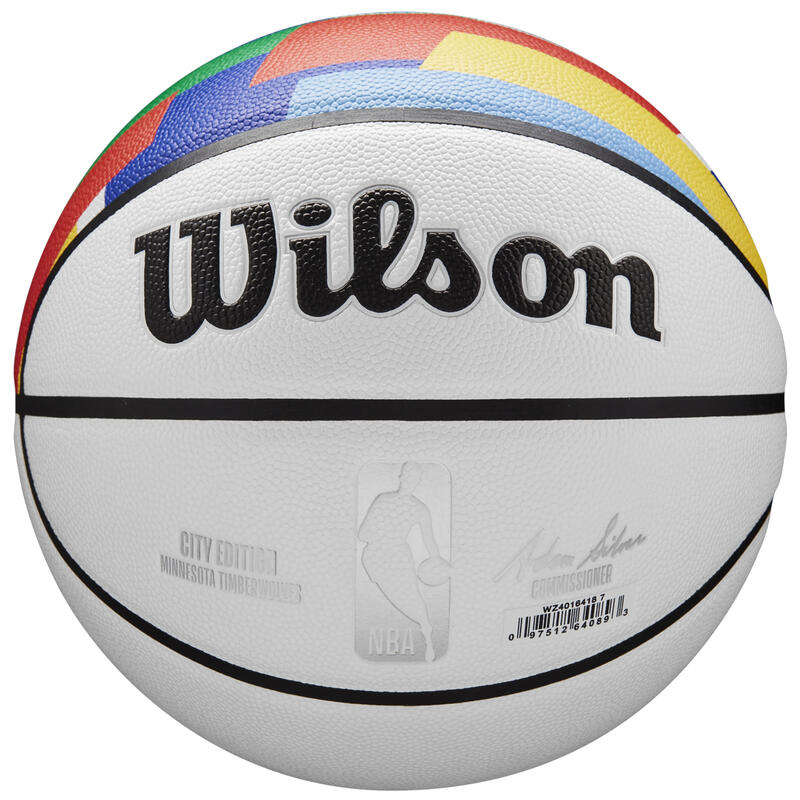 Ballon de basket Wilson NBA Team City Collector Minnesota Timberwolves Ball