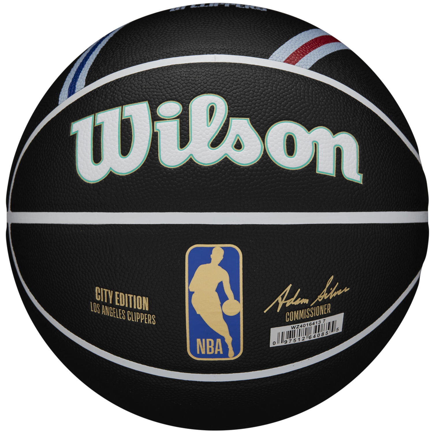Bola de basquetebol NBA Team City Collector Los Angeles Clippers Ball 2/2