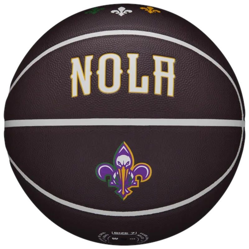 Bola de basquetebol Wilson NBA Team City Collector New Orleans Pelicans Ball