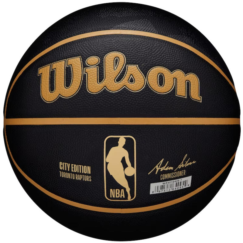 Bola de basquetebol Wilson NBA Team City Collector Toronto Raptors Ball