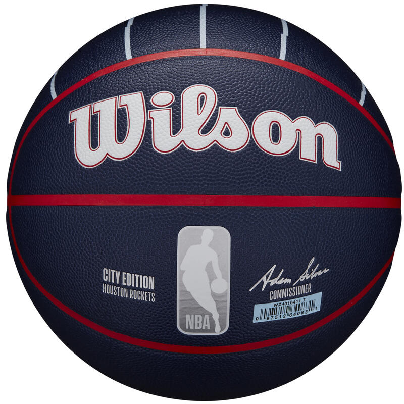 Kosárlabda Wilson NBA Team City Collector Houston Rockets Ball, 7-es méret