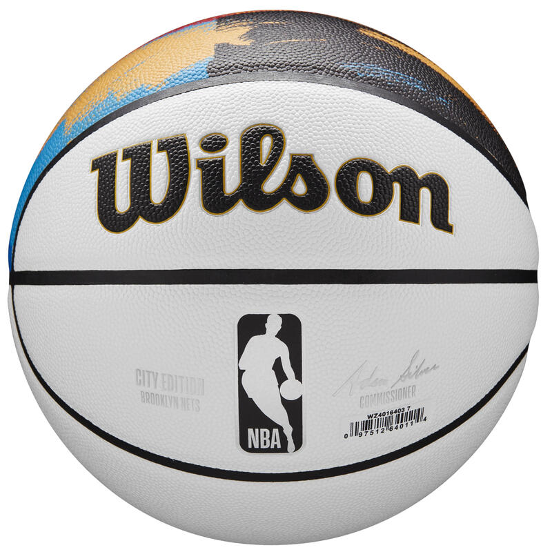 Bola de basquetebol Wilson NBA Team City Collector Brooklyn Nets Ball