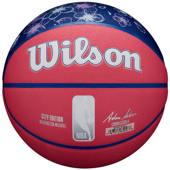 Piłka do koszykówki Wilson NBA Team City Collector rozmiar 7
