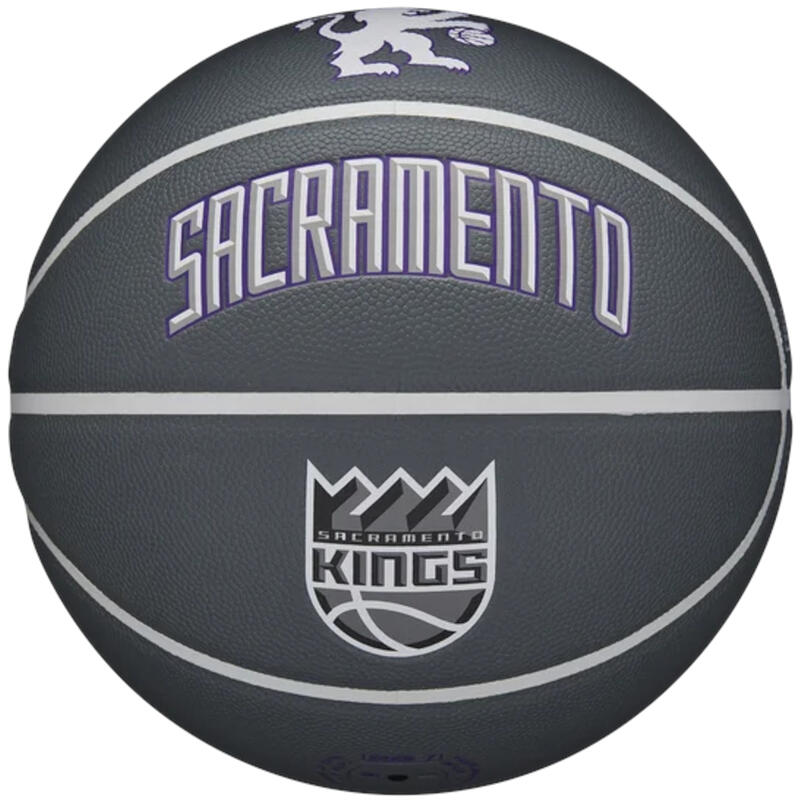 Bola de basquetebol Wilson NBA Team City Collector Sacramento Kings Ball