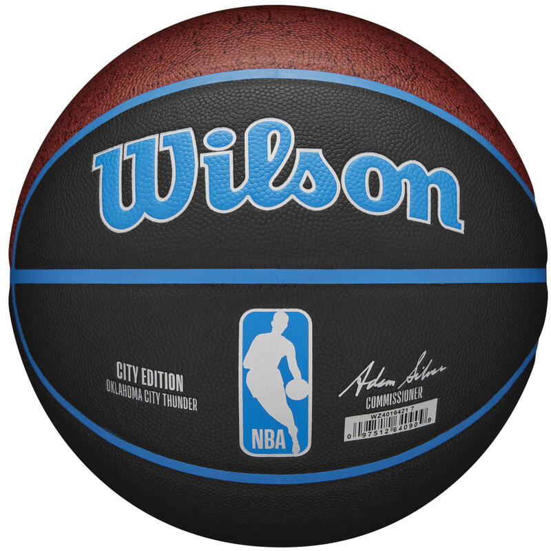 basketbal Wilson NBA Team City Collector Oklahoma City Thunder Ball