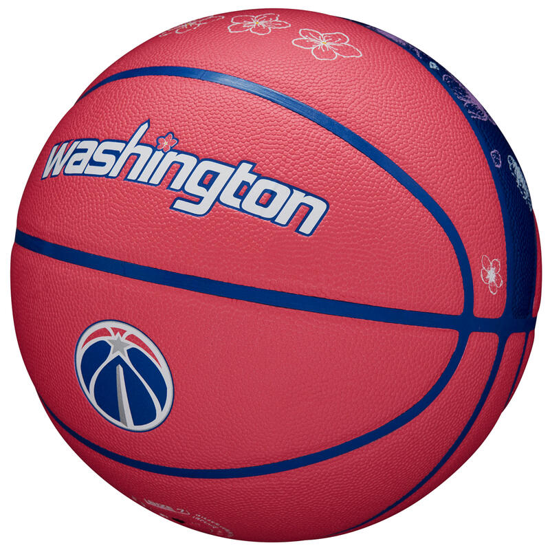 Kosárlabda Wilson NBA Team City Collector Washington Wizards Ball, 7-es méret
