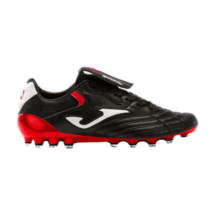 Zapatilla Futbol Hombre Joma Aguila Cup 2301 Negro Rojo