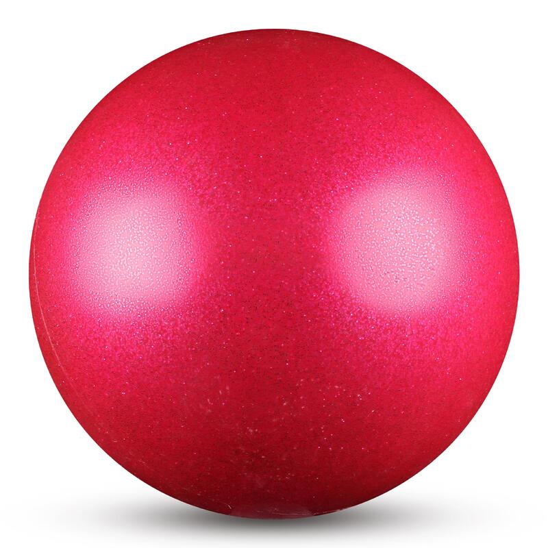 Pelota Metalizada + Glitter 400 g INDIGO 19 cm Rosa