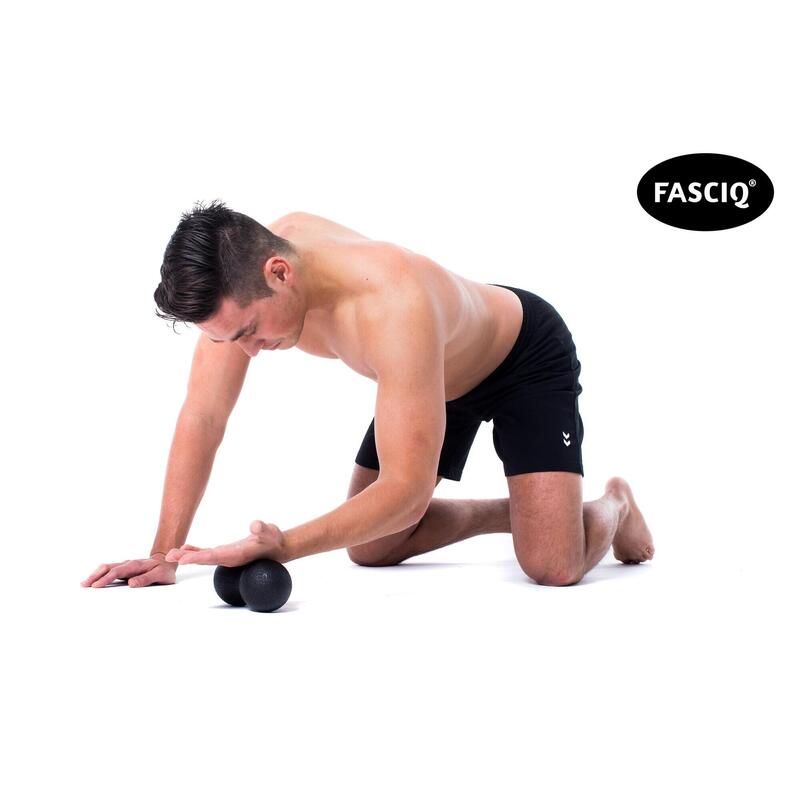 Bola de massagem de amendoim pequena FASCIQ® de 16 cm