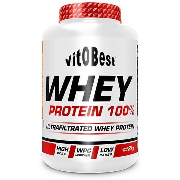 Vitobest - Whey Protein 100% - 2kg Fraise De Vitobest - Whey Protéine - Taille Unique - Decathlon