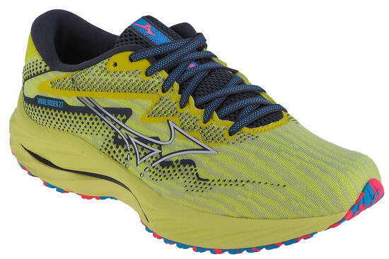 Laufschuhe für Erwachsene Running Mizuno Wave Rider 27 Gelb