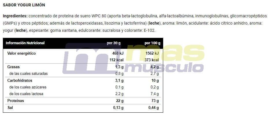 100 % Molkenprotein – 2 kg Zitronenjoghurt VitoBest 4/4