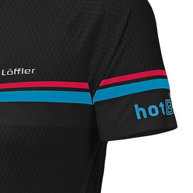 Wielrenshirt korte mouwen W Bike Jersey FZ HotBONDr dames - Zwart