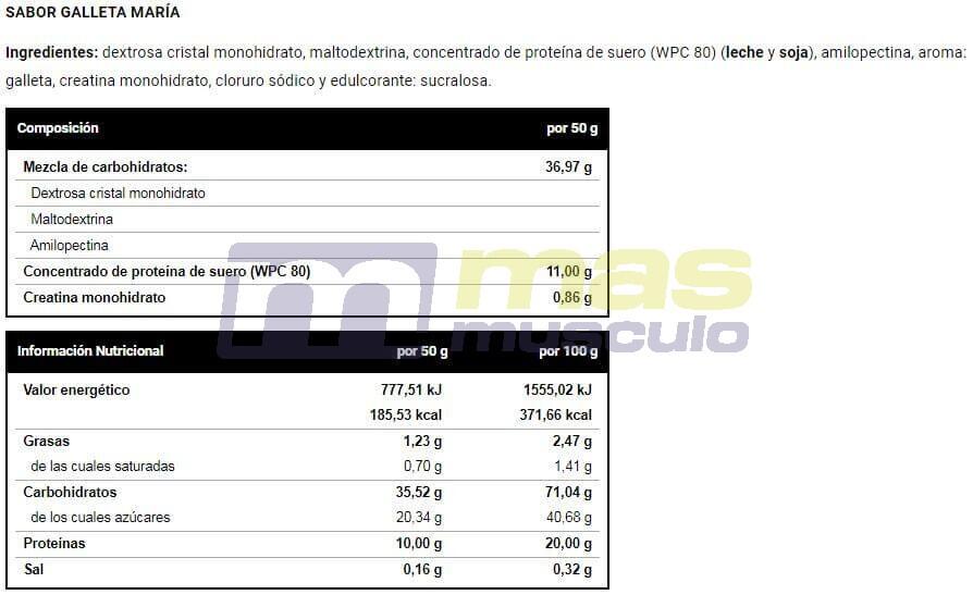 Monster Gainer 2200 - 3,5 kg Maria VitoBest Cookies 3/3