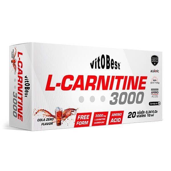 L-Carnitina 3000 - 20 Viales Cola de VitoBest