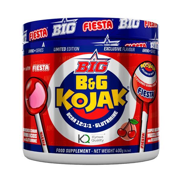 B&G Kojak (BCAA 12:1:1 + Glutamina) Edición Limitada - 400g Fiesta Kojak de BIG