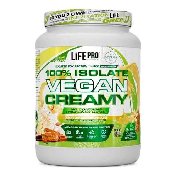 100% Isolate Vegan Creamy - 1Kg Natilla con galleta lotus de LifePRO