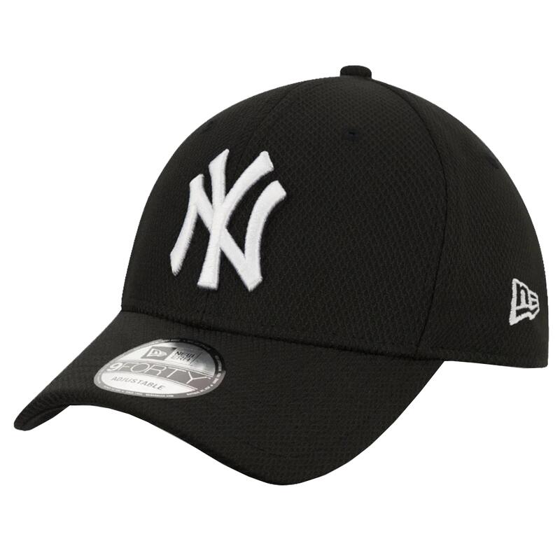 Férfi baseball sapka, New Era 9FORTY Diamond New York Yankees MLB Cap, fekete