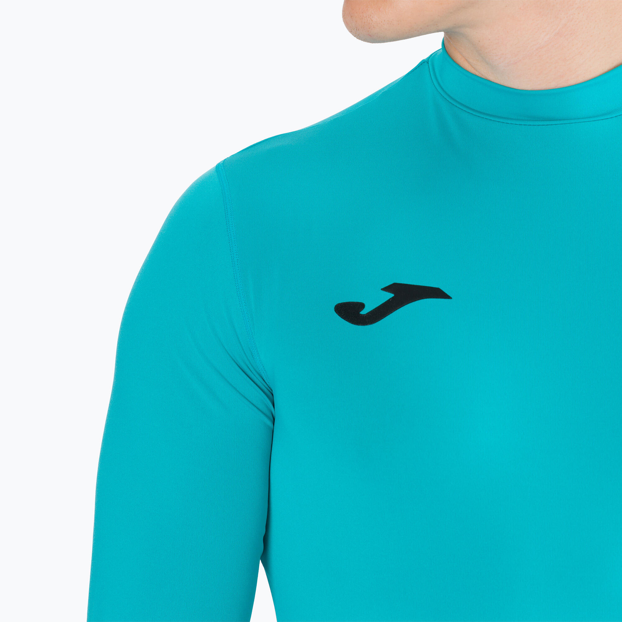 Maillot Manches Longues Fitness Adulte Joma Brama Academy Turquoise Fluo 5/5