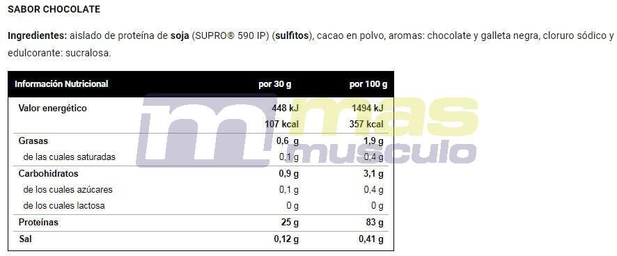 Soy iso protein - 1kg Chocolat de VitoBest 4/4