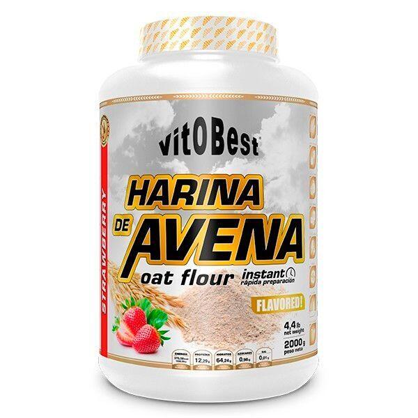 Harina de Avena - 2Kg Fresa de VitoBest