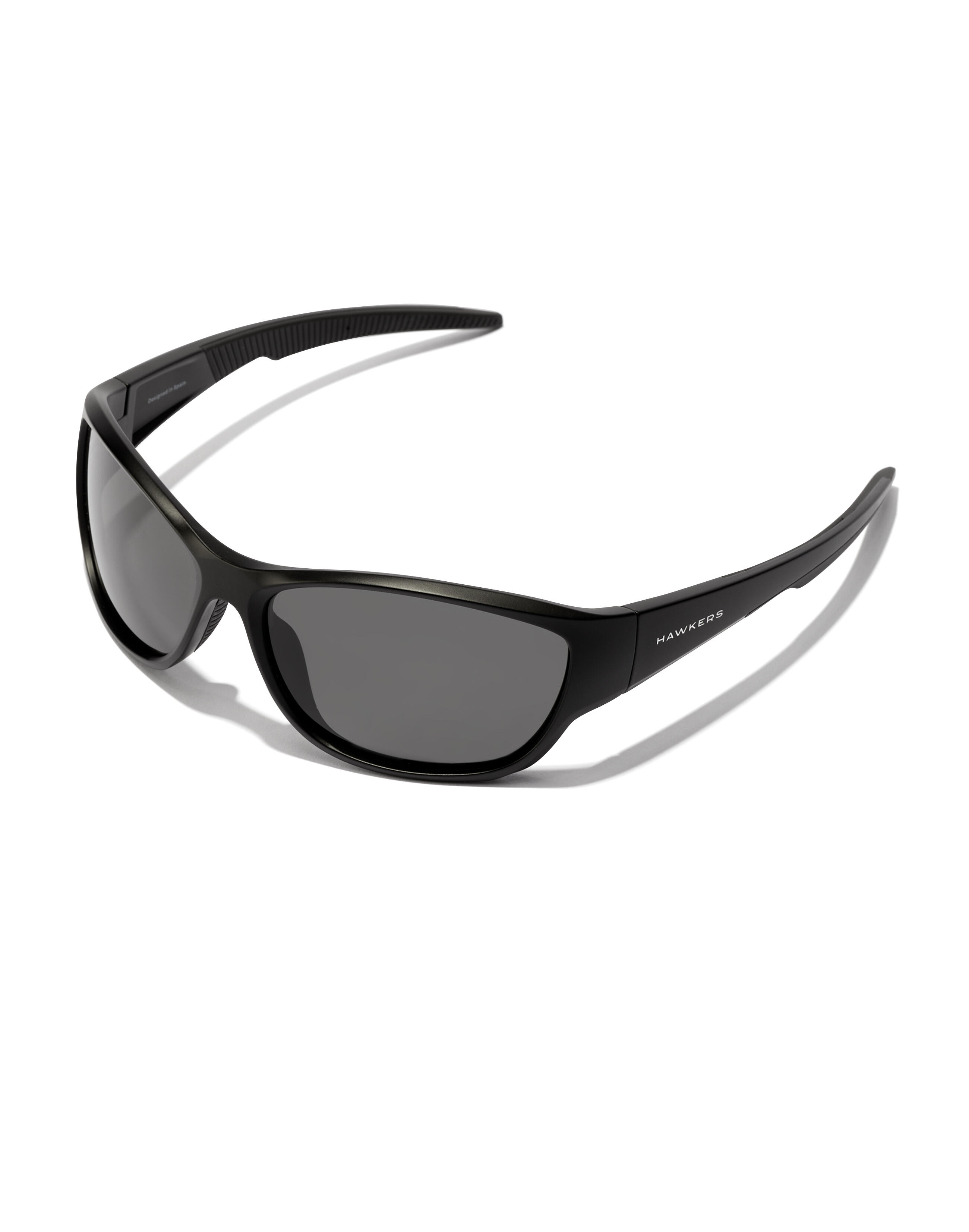 HAWKERS HAWKERS - Gafas de sol para Hombre y Mujer POLARIZED BLACK DARK - RAVE