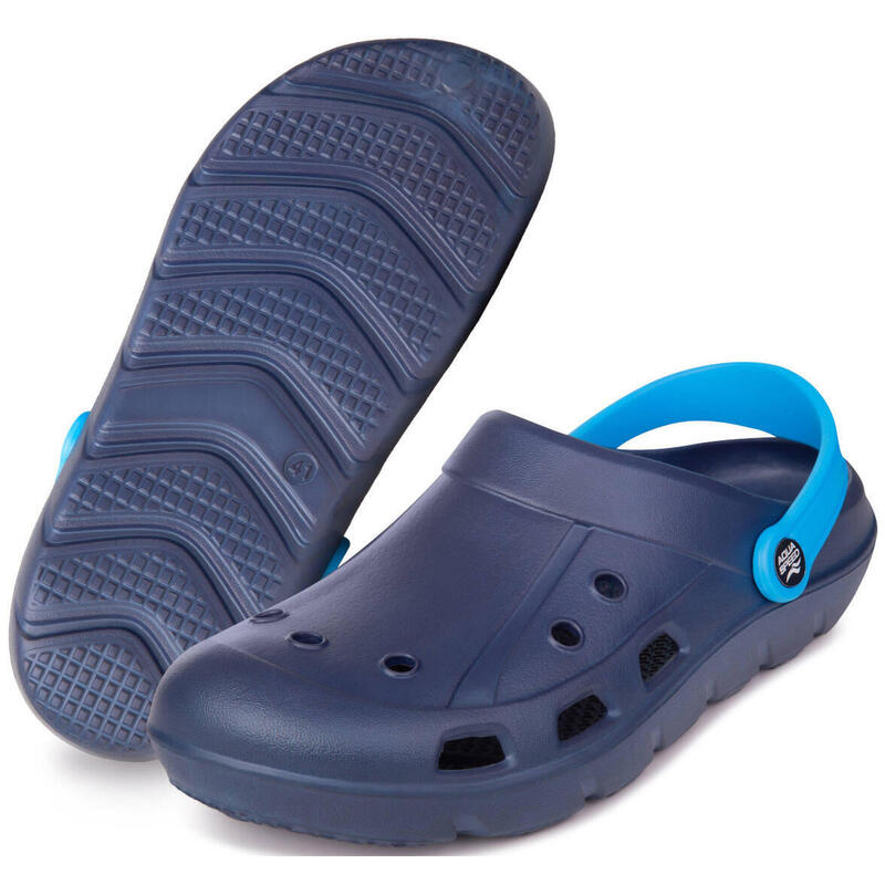 Papuci Piscină Surfing femei Lora, Bleumarin