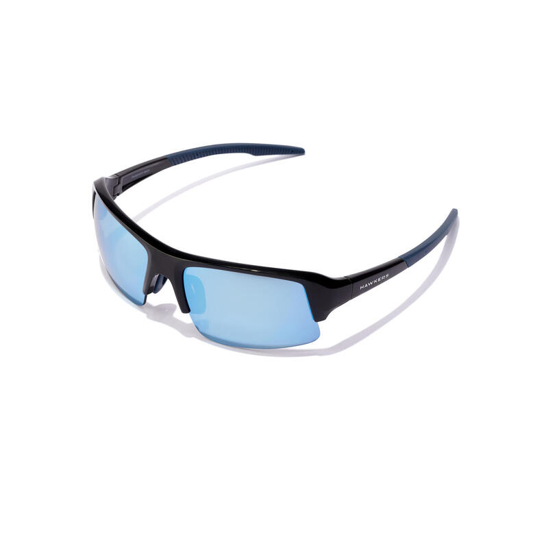HAWKERS - Lunettes de soleil pour Homme et Femme BLACK BLUE CHROME - BAT