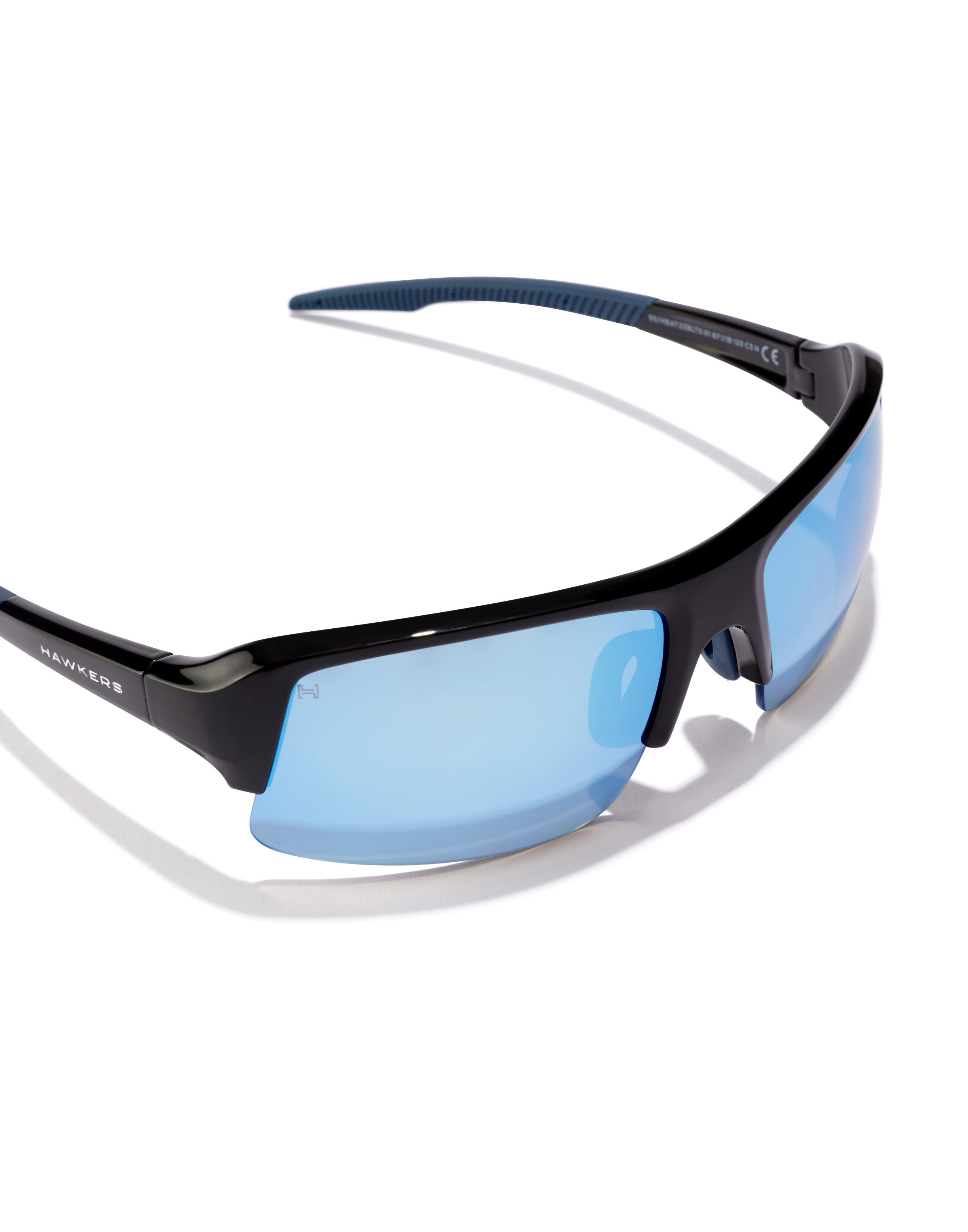 HAWKERS - Gafas de sol para Hombre y Mujer BLACK BLUE CHROME - BAT 3/5