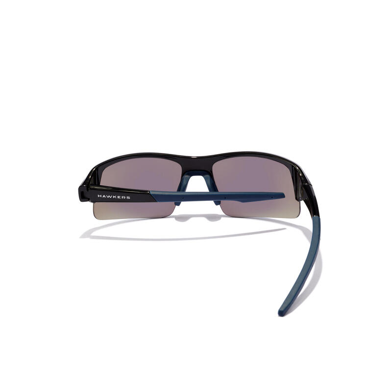 HAWKERS - Lunettes de soleil pour Homme et Femme BLACK BLUE CHROME - BAT