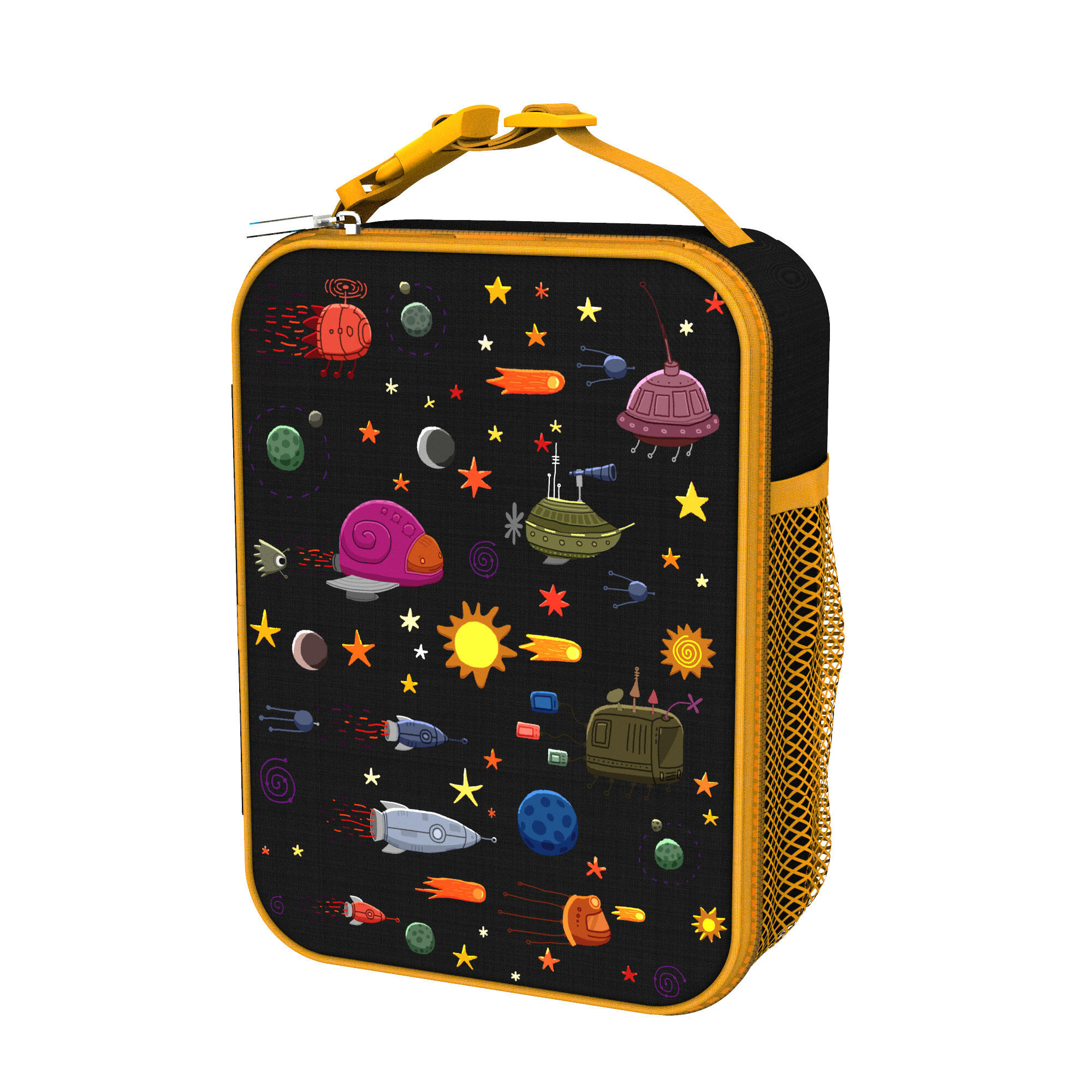 Śniadaniowy zestaw szkolny ION8 Space. Lunchbag i bidon 500ml z RECYCLON 7/7