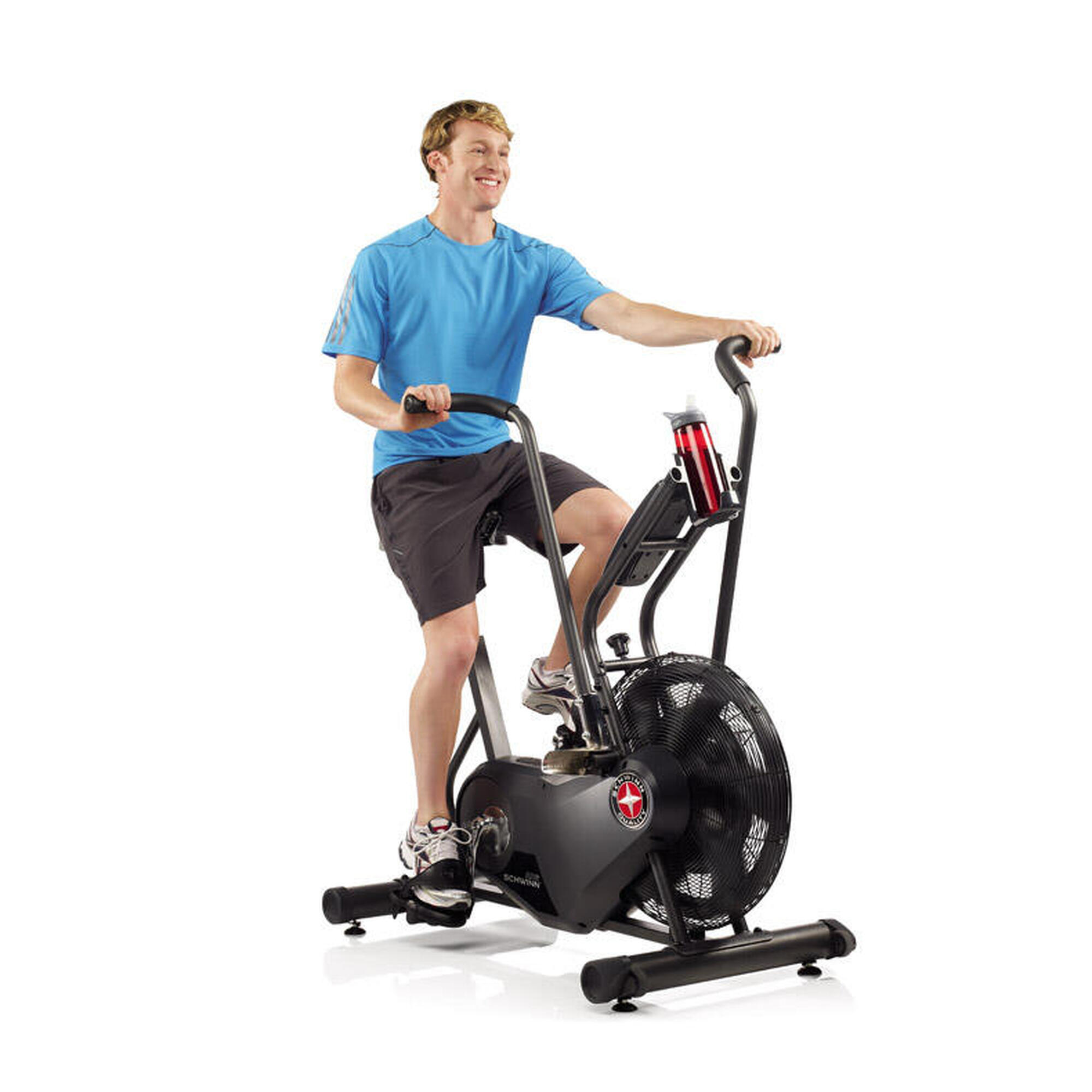 Stationary top bike airdyne