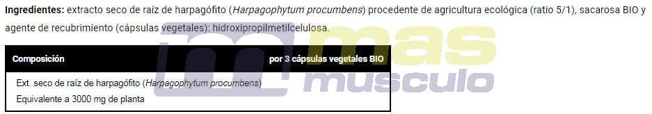 Harpagophyte Bio - 45 plantaardige capsules VitoBest 4/4