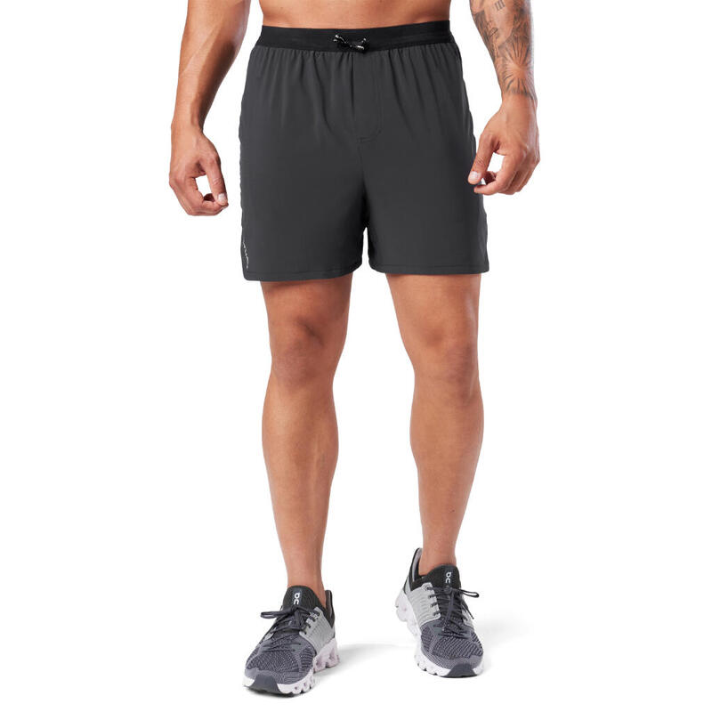 Shorts Hombre - Correr - Front NEGRO