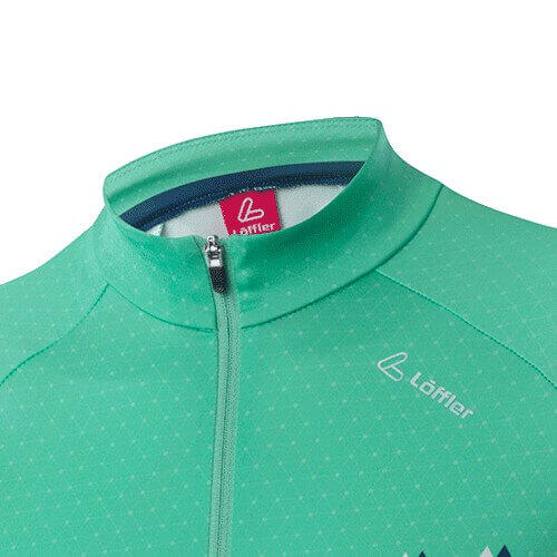 Chemise de cyclisme manches courtes W Bike Jersey HZ Rise femmes - Vert