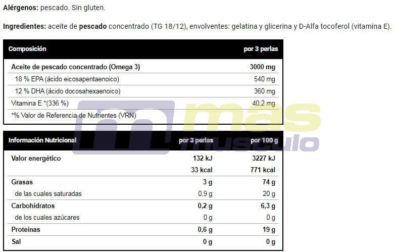 Omega 3 - 90 softgels de VitoBest 3/3
