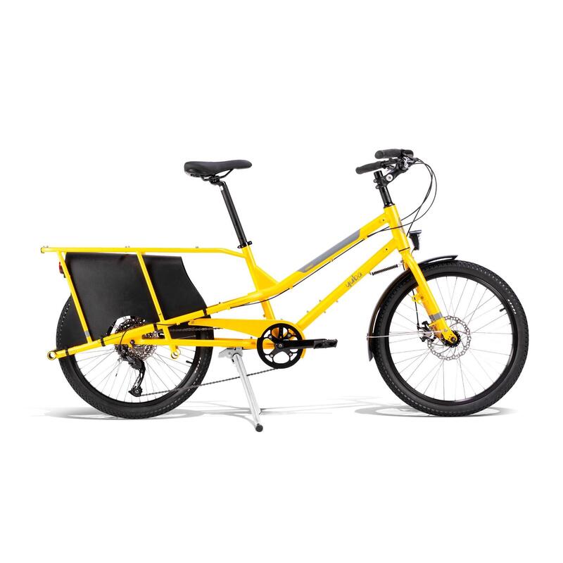 Bicicletta da carico Yuba Kombi Muscolare Gialla