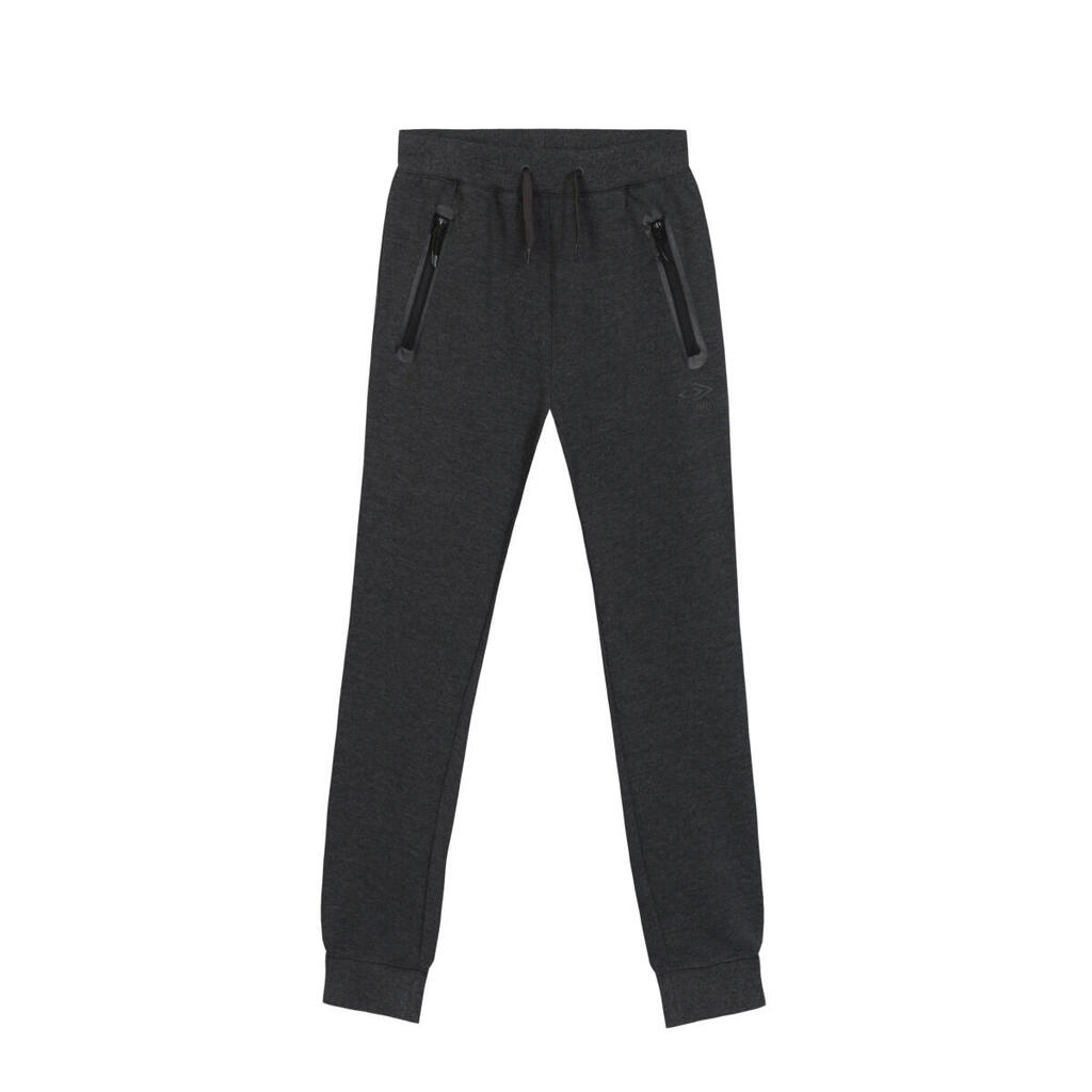 Men's Umbro Dark Grey Fleece Joggers