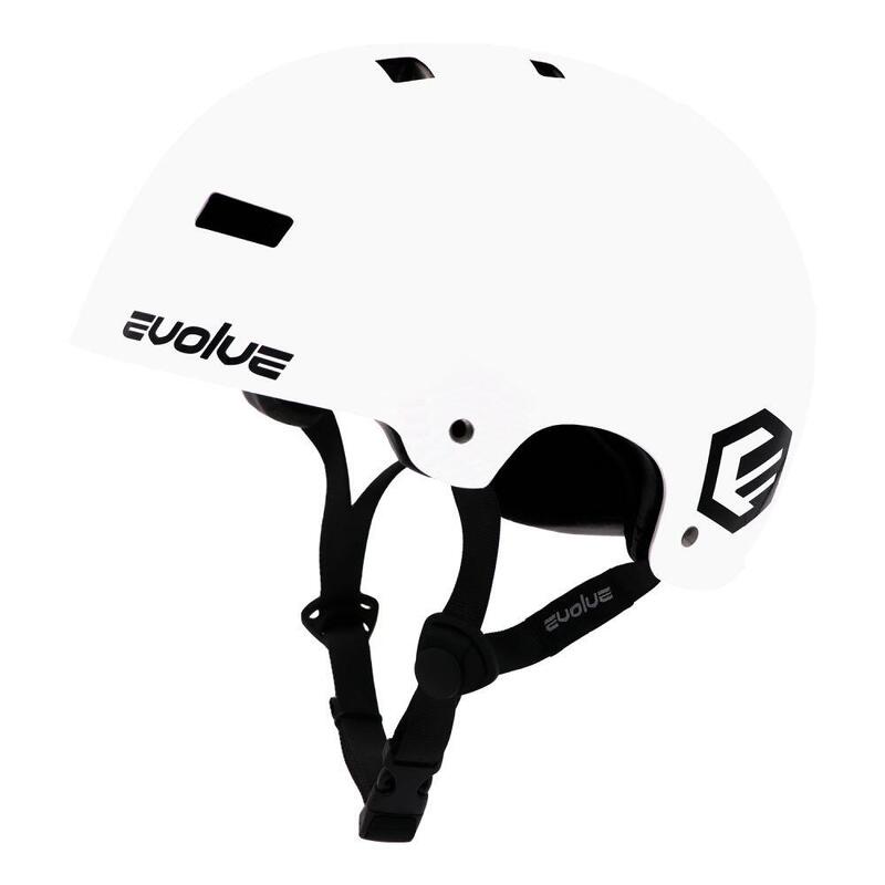 Caschi bicicletta uomo Evolve Curb Evo, Bianco