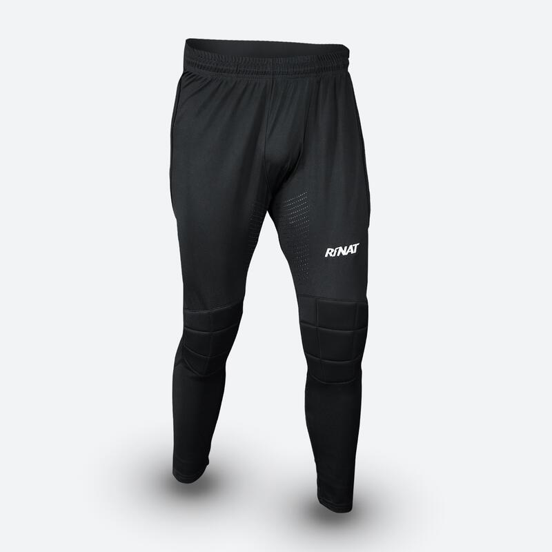 Pantalón pirata de portero Niños Kipsta F100 negro