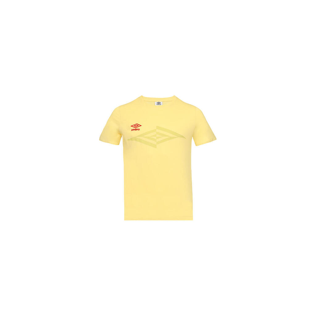 Umbro Men's Yellow Mid Tee T-Shirt